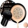 Mushroom Head Air Cushion CC Cream Foundation Cover Concealer Makeup Moisturizing Brightening Pigment Liquid Foundation, Even Skin Tone Makeup Base BB (#Nude)