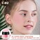 Boobeen Loose Blush Powder Air Cushion Blush, Natural Blusher Matte Face Blush for Cheeks, Highly Pigmented Blush Makeup Easy to Blend Long-lasting Single Color Blush