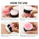 Boobeen Loose Blush Powder Air Cushion Blush, Natural Blusher Matte Face Blush for Cheeks, Highly Pigmented Blush Makeup Easy to Blend Long-lasting Single Color Blush