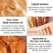 Body Shimmer Oil Bronze Gold 4 Color Face Brighten Body Luminizer Glow For Face &amp; Body, Summer Glow Highlighter Liquid Illuminator Body Makeup Glitter Body Oil with Brush (#3, 2.8 Fl Oz)