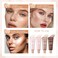 Natural Glow Illuminator Glotion, Hydrating Makeup Highlighter for Face &amp; Body, Liquid Highlighter to Glow, Sheer to Light Buildable Coverage Long Lasting Vegan &amp; Cruelty-Free, Fair