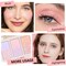 Boobeen Blush Contour Highlighter Makeup Palette - 3 Color Shimmer or Matte Powder Palette for Blush, Highlighting, Bronzer &amp; Glowing the Face