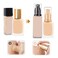 2Pack Foundation Pump Compatible with Maybelline Fit Me Liquid Foundation Makeup (Gold+Black)