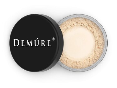 Demure Natural Makeup - Light Warm Foundation, Concealer, Pure Crushed Minerals, Loose Face Powder