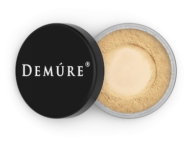 Demure Mineral Make Up, Medium Warm Mineral Foundation Makeup, Concealer Makeup, Natural Makeup Made with Pure Crushed Minerals, Loose Face Powder.
