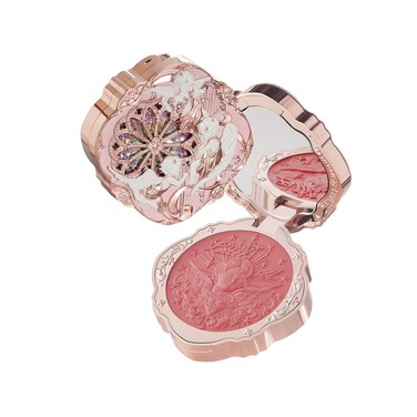 Flower Knows Little Angel Cream Blush,Buildable &amp; Blendable Makeup Blush for cheeks,Soft &amp; Long-lasting for Girls &amp; Women(02 Floral Praise,6g)