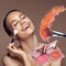 2pcs Embossed Smooth Powder Blush Palette For Cheeks,Embossed Girl Blush for Cheeks,Matte Face Powder Blush Palette,Natural Makeup (Pink+Orange)