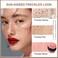 Erinde Natural Freckle Blush Makeup Kit - Liquid Freckle Pen &amp; Fake Freckles Stamp Air Cushion &amp; Powder Cushion Blush, Long Lasting Waterproof Freckles Tattoo Marker for Natural Sunkissed Makeup