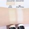 evpct 2Pcs Face Cream Makeup Highlighter Highlight Contour Stick Pearl White &amp; Gold Glitter Contouring Highlighter Makeup Stick and Contour Illuminator Highly Piamented Long Lasting Skin Brighten 9+12
