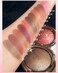 Baked Powder Blush, Glow Marbleized Blush Powder Palette,Lightweight Shimmery Cruelty-Free face Blush for Cheeks,Eyeshadow &amp; Highlight,Makeup Gift for Women rubores de maquillaje(0.49Ounce)-02