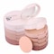 5 Colors Long-Lasting Lightweight Multi-layer Matte Loose Setting Powder Pressed Face Makeup Concealing Shading Powder Foundation for All Skin Tones, Minimizes Fine Lines &amp; Imperfections