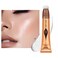 Liquid Contour Highlighter Blush Stick, Smooth Creamy Texture Face Makeup Wand with Sponge Tip, Multi-use Stick Natural Contour Blush Brighten Cheek Cosmetic(Highlighter #01)