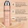AIUEO Airbrush Foundation Makeup Spray for Mature Skin Lightweight Full Coverage Airbrush Flawless Setting Spray Foundation Makeup-Beige