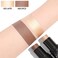 FOCALLURE 2 Pcs Mineral Cream Contour Stick,Moisturize Highlighter and Bronzer Pen,Non Stick Face Brightens &amp; Shades Pencil,Long Lasting &amp; Smooth Gliding Face Illuminator Makeup,Tan