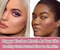 Go Ho Liquid Blush Beauty Wand,Soft Cream Blush Makeup,Liquid Face Blush Stick Contouring with Cushion Applicator,Easy to Blend &amp; Long Lasting &amp; Smooth Natural Dewy Finish,02 Happy Rose Blush