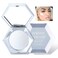 Shimmering Face Highlighter Makeup Palette Glitter Face Highlight Contouring Palette Smooth Glitter Powder Nose Eye Contour Palettes Glow Illuminator for Face &amp; Body Women Cosmetics (Pearl White)
