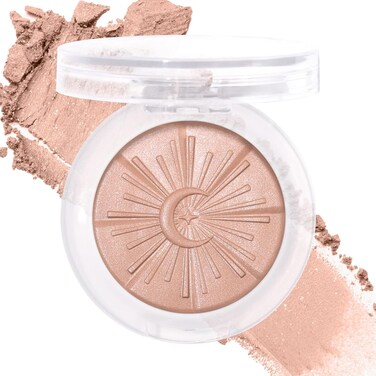 UCANBE Glow Bronzer, Long-Lasting Baked Shimmer Bronzing Powder - 02 Light Bronzer, Lightweight &amp; Buildable Neutrual Satin Finish, Luminous Contour for Face, Cheeks, and Body