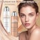 Airbrush Foundation Makeup Spray with Primer,Silk Airbrush Flawless Setting Spray,Buildable Coverage with Anti-aging Ingredients for Smooth Radiant Skin (01 Natural)