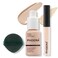 2PC Foundation Makeup&amp;Liquid Concealer,Naturally Liquid Foundation,Full Coverage Mattle Oil-Control Concealer,Multi-Use Makeup Concealer for Acne,Dark Circles(A101+101, 30ml+3ml)