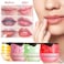 3 PCS Lip Balm Honey Pot, Honey &amp; Apple Lime &amp; Watermelem Lip Mask Vitamin E &amp; Moisturizing Propolis Sleeping Lip Mask Prevention Dry and Cracked Lip Scrubs Exfoliator, Christmas Gifts