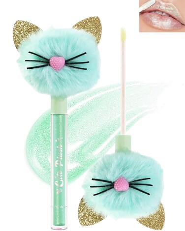 Liquid Glitter Lip Gloss, Diamond Shiny Lipstick, Metallic Sparkling Glossy Lip Oil, Shimmer High Pigmented Lip Stain Tint, Long Lasting Non-Sticky,Women's Day Makeup Gift for Women Girls -05#