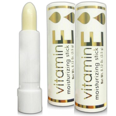 Vitamin E Oil Lip Stiks - 2 Pack Vitamin E Hydrating Moisturizing Lip Balm