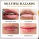 2 PCS Moisturizing Honey Pot Lip Oil Lip Gloss, Natural Honey Sleeping Lip Mask, Lip Balm, Hydrating &amp; Prevention Dry &amp; Cracked Lip Scrubs Exfoliator, Winter Lip Care Products(Peach+Honey)