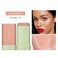 Multi-Use Makeup Blush Stick, Cream Blush Stick, Tinted Solid Moisturizer Stick for Cheek &amp; Eyes &amp; Lips, Waterproof Natural Nude Makeup, Suitable for All Skin (2#Soft Glow)