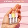 2.5ml 12 PCS Empty Lip Gloss Tubes with Wand Lip Gloss Containers Cute 0.08oz Clear Refillable Lipgloss Making Supplies Kit for DIY Makeup+ 2pcs Syringes