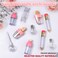 Maitys 24 Pieces Novelty Empty Lip Gloss Tubes, Ice Cream and Funny Light Bulb Shaped Lip Balm Tube, Creative Lollipop Shape, Bottle and Candy Shaped Lip Glaze Tube, Pencil Lip Oil Bottles, 6 Styles