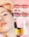 2Pcs Bee Lip Balm Honey Pot Lip Mask &amp; Lip Glowy Oil Lip Care Set, Propolis Moisturize &amp; Nourish Lip Gloss Repair Treatment , Reduce Lip Line &amp; Protect &amp; Plump Dry Cracked Lip Scrub Exfoliator -Set A
