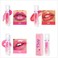 3 Colors Lip Plumping Booster, Spicy Lip Plumper Gloss Lip Plumping Oil, Ultra-Hydrating Nourishing Plump and Pout Lip Plumper, Glossy Finish Fuller Natural Lip Makeup Gift for Women-03#04#05#