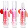 3 Colors Lip Plumping Booster, Spicy Lip Plumper Gloss Lip Plumping Oil, Ultra-Hydrating Nourishing Plump and Pout Lip Plumper, Glossy Finish Fuller Natural Lip Makeup Gift for Women-03#04#05#