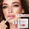 3 Color Plumping Lip Oil, 3-IN-1 Hydrating Lip Gloss Tinted Lip Balm Transparent Toot Lip Oil, Big Brush Head Glitter Shine Long Lasting Moisturizing Lip Glow Oil Nourishing Non-sticky (C#)