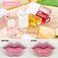 3 Pcs Fruity Plumping Lip Oil Moisturizing Hydrating Lip Care Hydrating Lip Gloss Tinted Lip Balm, Long Lasting &amp; Nourishing Lip Glow Oil, Non-sticky Fresh Texture