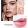 4 Pcs Fruit Roll-on Lip Gloss Set, Clear Lip Gloss Crystal Jelly Liquid Lipstick, Plumping Lip Oil Moisturizing Hydrating Non-Sticky, Nice Gift for Women Girl