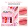4 Pcs Fruit Roll-on Lip Gloss Set, Clear Lip Gloss Crystal Jelly Liquid Lipstick, Plumping Lip Oil Moisturizing Hydrating Non-Sticky, Nice Gift for Women Girl