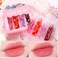 4 Pcs Fruit Roll-on Lip Gloss Set, Clear Lip Gloss Crystal Jelly Liquid Lipstick, Plumping Lip Oil Moisturizing Hydrating Non-Sticky, Nice Gift for Women Girl