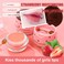 4PCS Strawberry &amp; Honey Lip Balm, Vitamin E Moisturizing Propolis Sleeping Lip Mask, Effective Reduces Lip Lines Prevention Dry and Cracked Lip Scrubs Exfoliator Smoothing Dry Lip Care