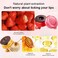 4PCS Strawberry &amp; Honey Lip Balm, Vitamin E Moisturizing Propolis Sleeping Lip Mask, Effective Reduces Lip Lines Prevention Dry and Cracked Lip Scrubs Exfoliator Smoothing Dry Lip Care