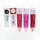5 Pack Variety Bundle of Lip Gels With Viatmin E - Clear, Rosehip, Strawberry, Cherry, and Bubble Gum Hydrating Lip Glosses