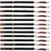 MAEPEOR Matte Lip Liner 12 PCS Nude Brown Series Highly Pigmented and Smoothly Velvet Lipliner Pencil Set Long Lasting and Waterproof Durable Lip Liners (12PCS-4)