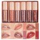 6PCS Lip Oil Light Lipgloss Set, Moisturizing Hydrating Lip Glow Oil Lip Gloss Kit High Shine Lip Plumping Glass Finish Lip Gloss Liquid Lipstick for Women (Set B)