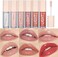 6PCS Lip Oil Light Lipgloss Set, Moisturizing Hydrating Lip Glow Oil Lip Gloss Kit High Shine Lip Plumping Glass Finish Lip Gloss Liquid Lipstick for Women (Set C)