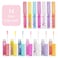 Expressions 14pc Fruity Flavored Lip Gloss Set - Lip Gloss in Assorted Fruity Flavors, Non Toxic Makeup for Kids &amp; Teens