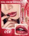 Matte Glitter Liquid Lipstick Lip Gloss- 1Pcs Long Lasting Waterproof Diamond Shimmer Red Pink Sparkly Glossy Metallic High Pigment Non-Stick Cup Tint Lip Stain, Christmas Makeup Gift for Women-05#