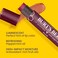 Burt's Bees Shimmer Lip Tint Valentines Day Gifts, Tinted Lip Balm Stick, Moisturizing for All Day Hydration with Natural Glowy Pigmented Finish &amp; Buildable Color, Plum (4-Pack)