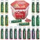 19 Pack Christmas Natural Lip Balm Bulk with Vitamin E and Coconut Oil Lip Care Set - Moisturizing, Soothing, and Repairing Dry and Chapped Lips - 19 Flavors - Non-GMO