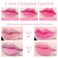 BINGBRUSH 3 Pcs Color Changing Lip Gloss Tinted, Peaches Strawberry Watermelon Magic Mood Lipstick,PH Color Change Lip Stain Lip Balm, Longlasting Lips Will Not Dry Out