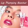 Lip Plumping Booster, Spicy Lip Plumper Oil Lip Plumping Gloss, Ultra-Hydrating Nourishing Plump and Pout Lip Plumper, Glossy Finish Fuller Natural Lip Makeup Gift for Girls (01#)